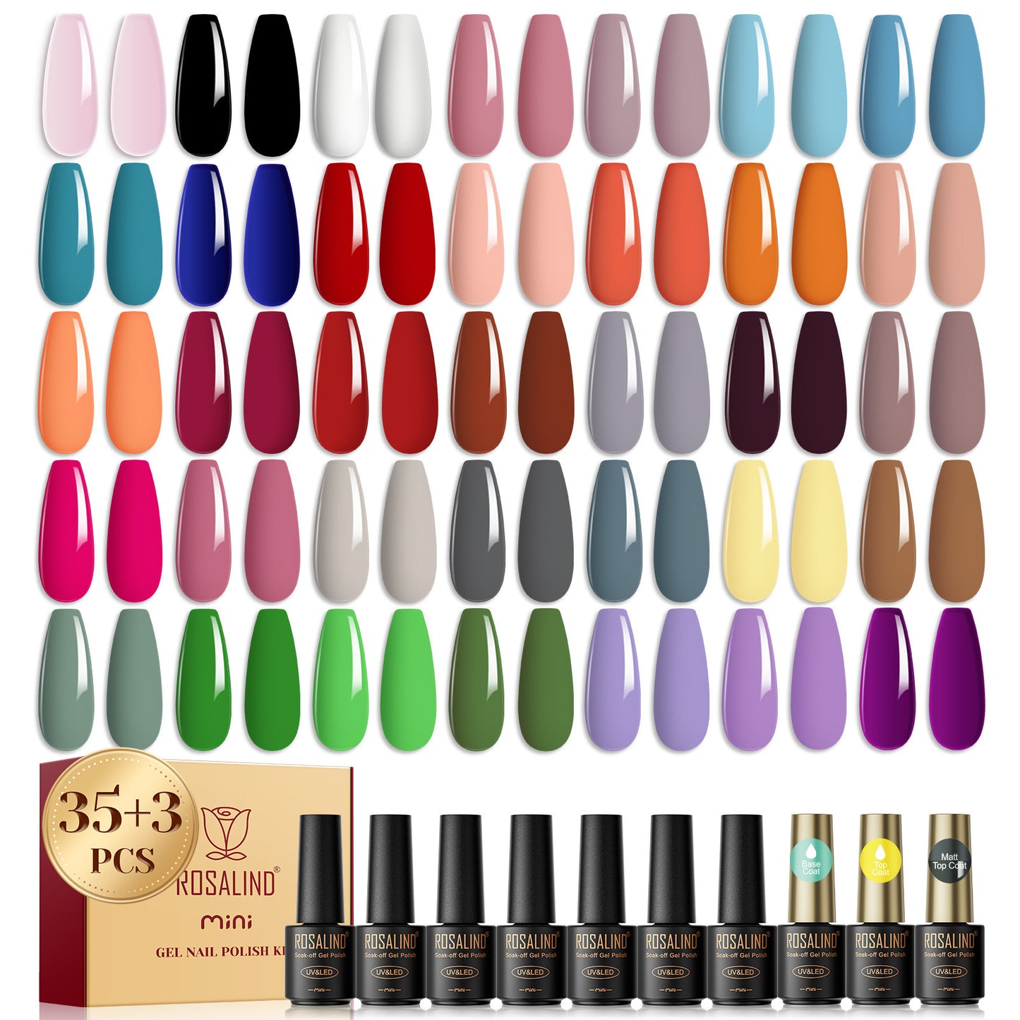 Nail Beauty Polish Gel Suit 38 Bottles For Nail Beauty Shop - Xmaker