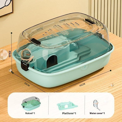 Hamster Oversized Transparent Acrylic Cage - Xmaker