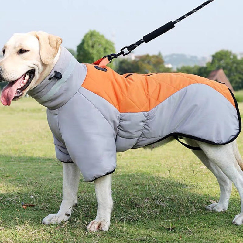 Winter Dog Coat Waterproof Pet Clothes For Medium Large Dogs Warm Thicken Dog Vest - Xmaker