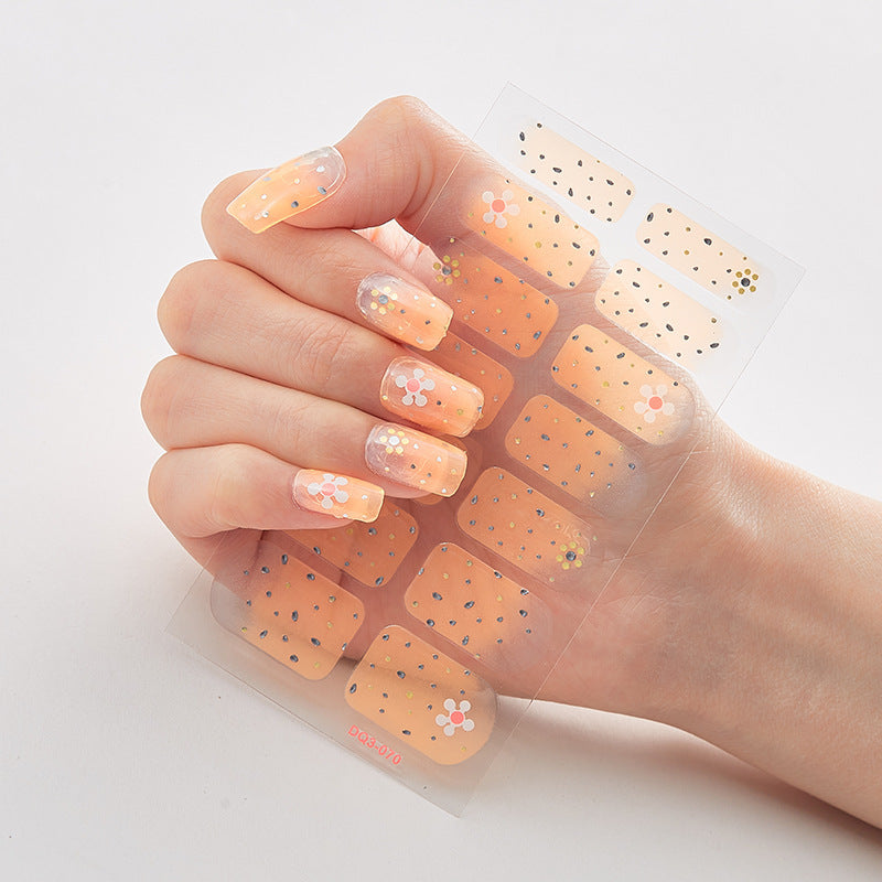 Laser Nail Polish Film Nail Stickers - Xmaker