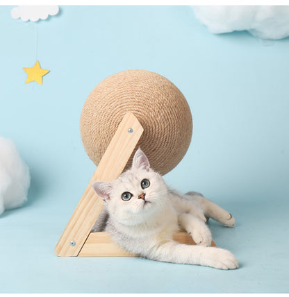 Professional Vertical Cat Toy Sisal Cat Catching Ball - Xmaker