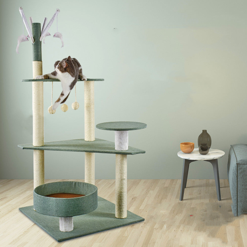 Cat Climbing Frame Litter Tree Integrated Grab - Xmaker