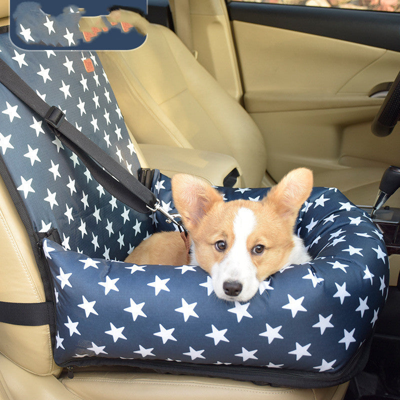 Car Kennel Pet Travel Car Seat Small And Medium-sized Dog Kennel Cushion Pets Supplies - Xmaker