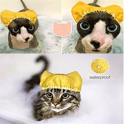 Waterproof Cat Caps Shower Caps For Dogs Pet Supplies - Xmaker