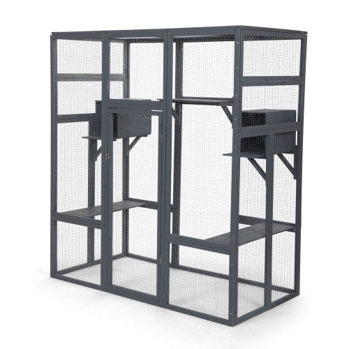 Oversized Cat Cage - Grey - Xmaker