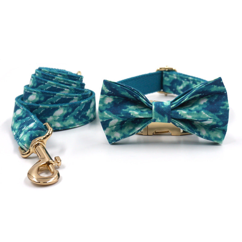 Pet Collar Leash Bow - Xmaker