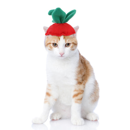 Funny Pet Dog Cat  Costume Warm Hat Photo Props Headwear - Xmaker