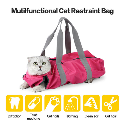 Cat Travel Bag Double Lined Anti Scratch And Bite Pet Bags - Xmaker