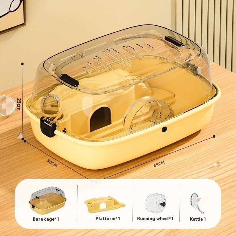 Hamster Oversized Transparent Acrylic Cage - Xmaker