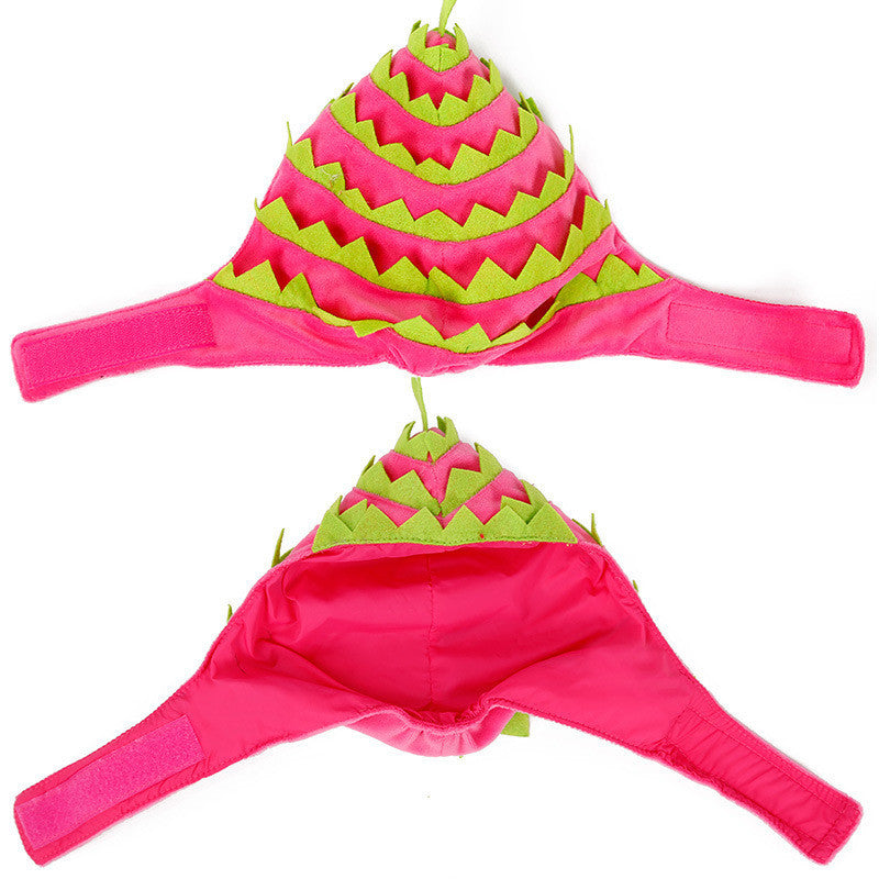 Pitaya Fruit Design Pet Hat Dog Cat Puppy Halloween Party Costumes - Xmaker