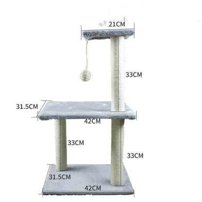 Cat Climbing Frame Litter Tree Integrated Grab - Xmaker