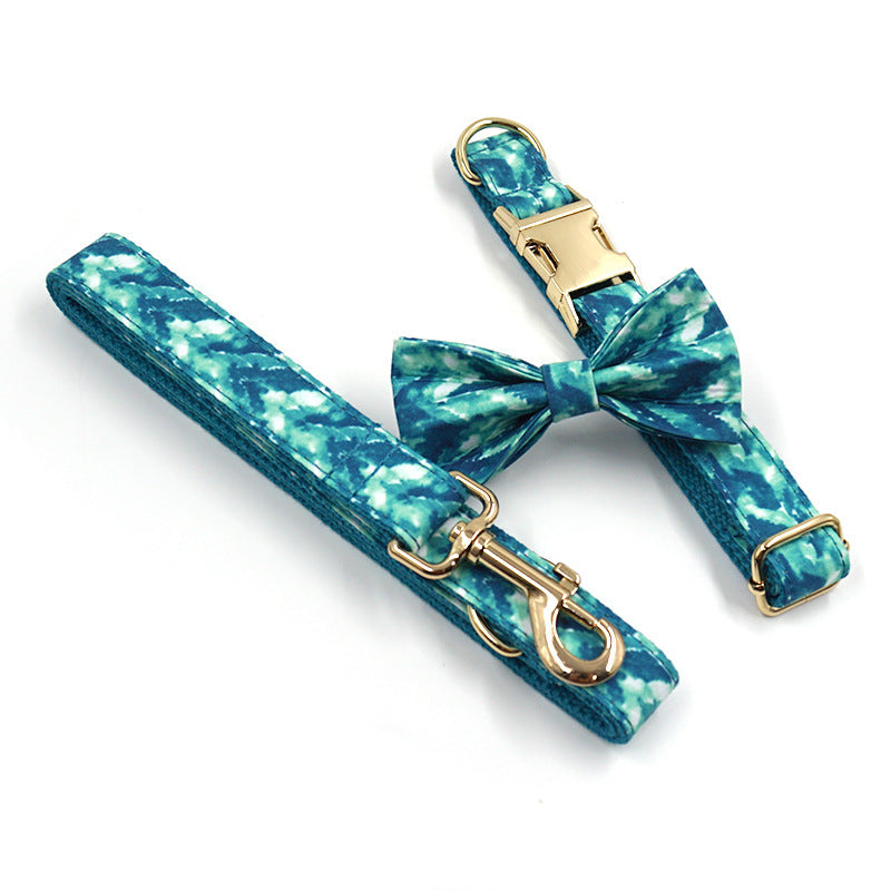 Pet Collar Leash Bow - Xmaker