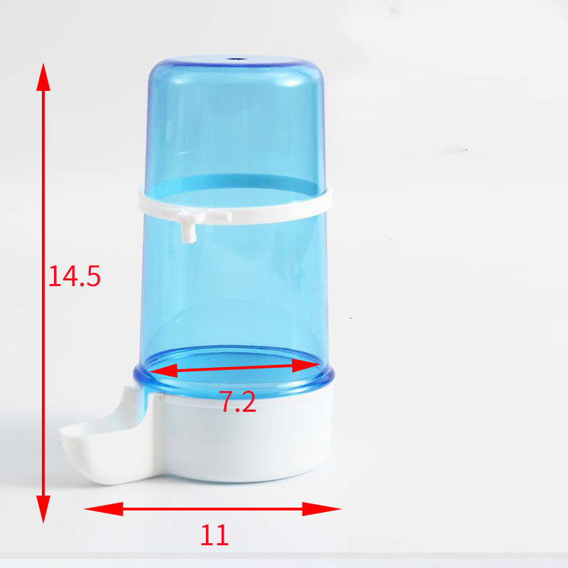 Convenient Edible Bird Water Pipe PP Edible Blue Water Food - Xmaker