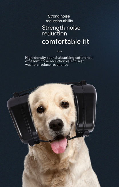 Anti-noise Pet Dog Earmuffs Hunting Shooting Comfortable Protective Noise Reduction - Xmaker