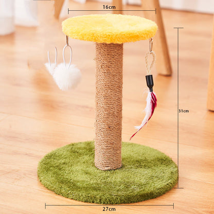 Cat Scratcher Sisal Vertical Durable Non-dandruff Anti-scratch Toy Cat Supplies - Xmaker