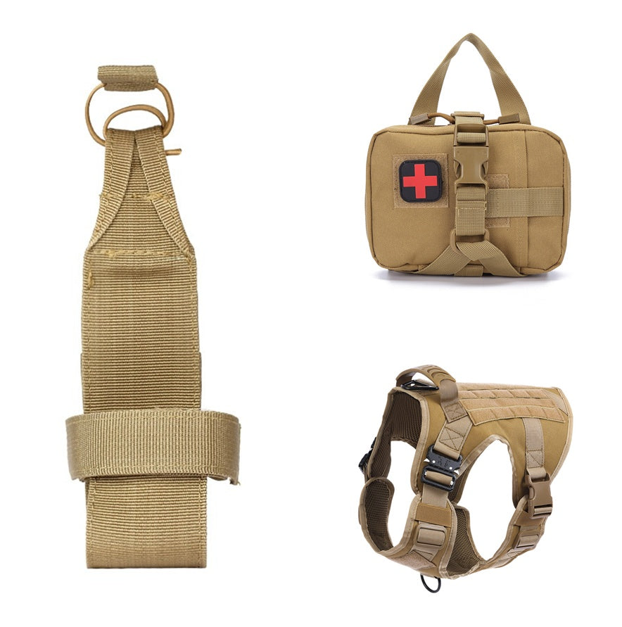 Tactical Dog Clothes Quick Disassembly Dog Vest Outdoor Pet Training Clothes - Xmaker