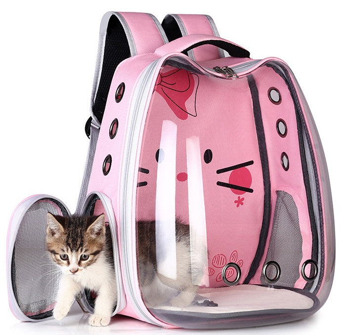 Pet Backpack Convenient Breathable Shoulder Bag - Xmaker