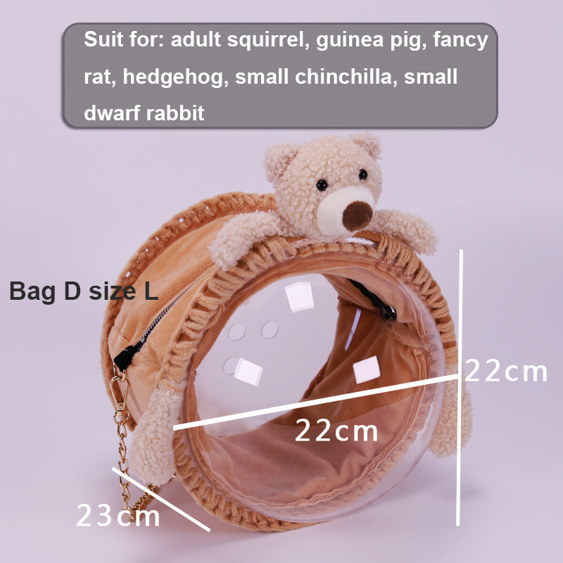 Hamster Cage Pet Out Of Bag Honey - Xmaker