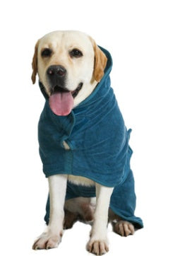 Absorbent Pet Bathrobe With Waist-wrapped Microfiber - Xmaker