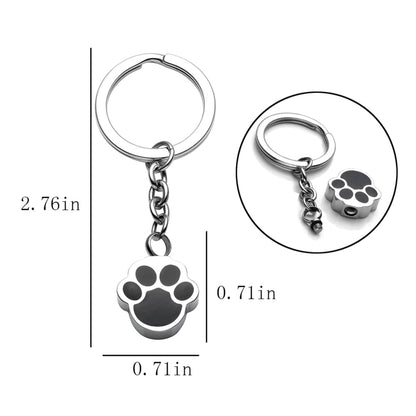 Dog Paw Can Open Urn Pendant - Xmaker