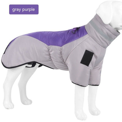 Winter Dog Coat Waterproof Pet Clothes For Medium Large Dogs Warm Thicken Dog Vest - Xmaker