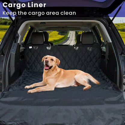 Seat Cover Rear Back Car Pet Dog Travel Waterproof Bench Protector - Xmaker