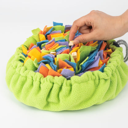 Pet Snuffle Mat For Dogs, Interactive Feed Game For Boredom, Encourages Natural Foraging Skills For Cats Dogs Bowl Travel Use, Dog Treat Dispenser Indoor Outdoor Stress Relief - Xmaker