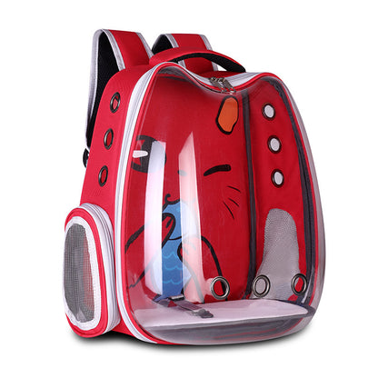 Pet Backpack Convenient Breathable Shoulder Bag - Xmaker