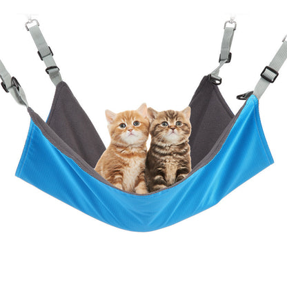 Small Cat And Dog Hanging Hammocks Can Be Used The Four Seasons With Plush And Waterproof Nylon Layer For Hanging Pet Supplies Pet Products - Xmaker