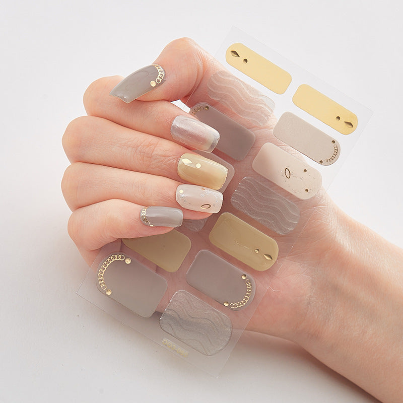 Laser Nail Polish Film Nail Stickers - Xmaker