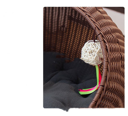 Hand-woven Cat And Pet Nest - Xmaker