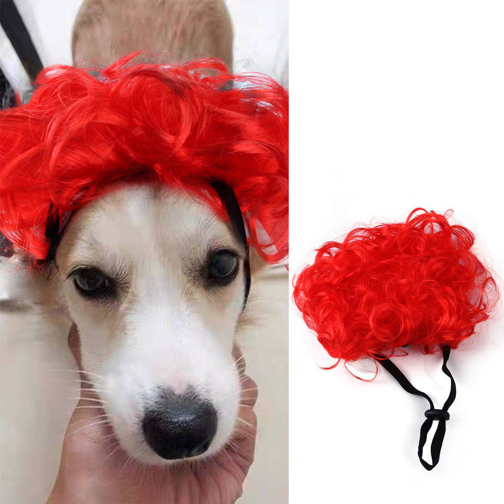 Halloween Christmas Wig Pet Hair Accessories - Xmaker