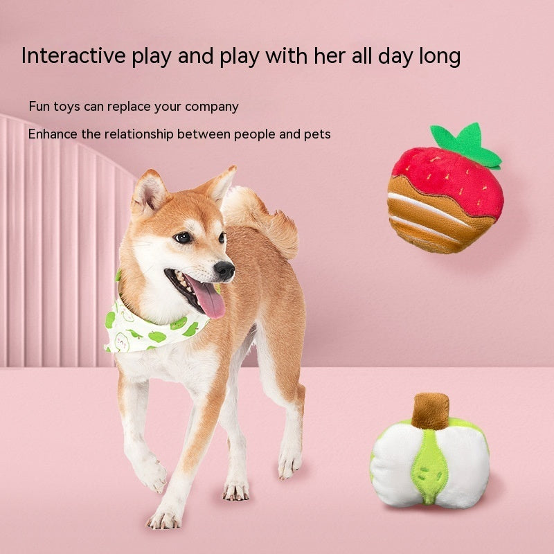 Strawberry Chocolate Dog Toy Pet Products - Xmaker