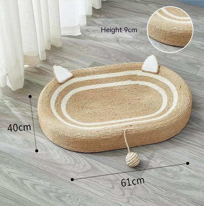 Cat Scratch Board Sisal Cat Scratch Basin - Xmaker