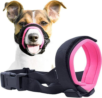 Pet Dog Mouth Cover More Sizes Muzzles Seam Dog Mouth Cover Breathable Anti-bark - Xmaker