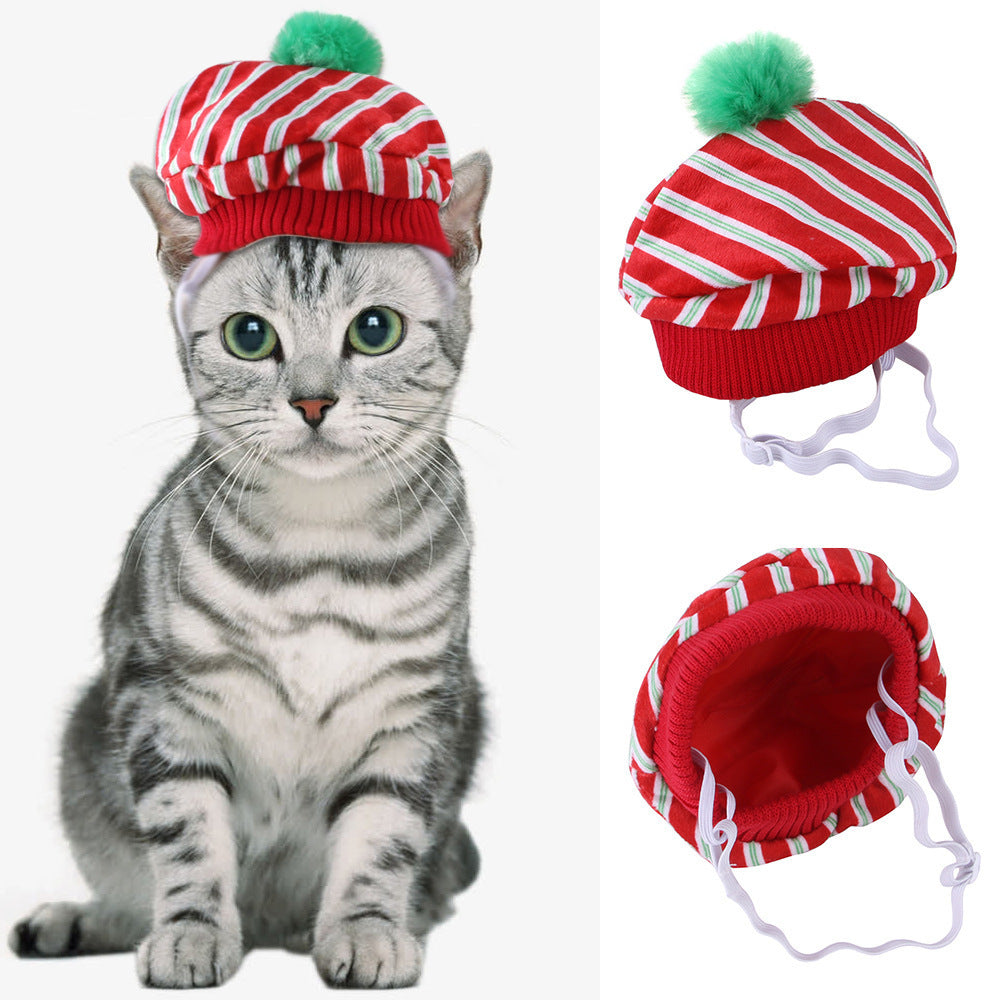 Funny Pet Dog Cat  Costume Warm Hat Photo Props Headwear - Xmaker