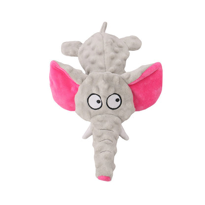 Pet Plush Toy Elephant Leather Phone Case Dog Interaction Pet Products - Xmaker