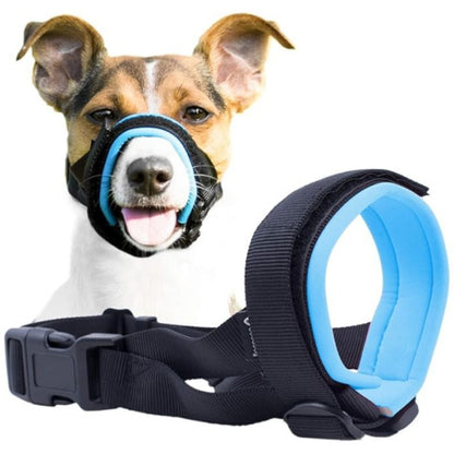 Pet Dog Mouth Cover More Sizes Muzzles Seam Dog Mouth Cover Breathable Anti-bark - Xmaker