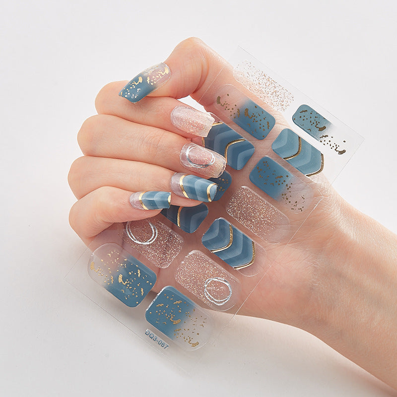 Laser Nail Polish Film Nail Stickers - Xmaker