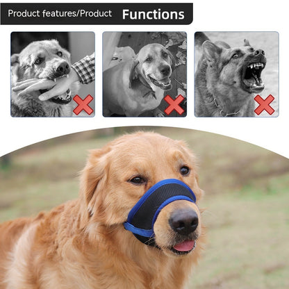 Breathable Mesh Dog Mouth Cover - Xmaker