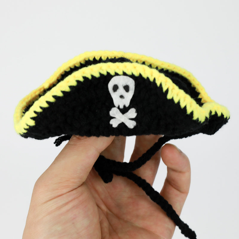 Pirate Hat Leaky Ear Small Handmade Pet Costume - Xmaker