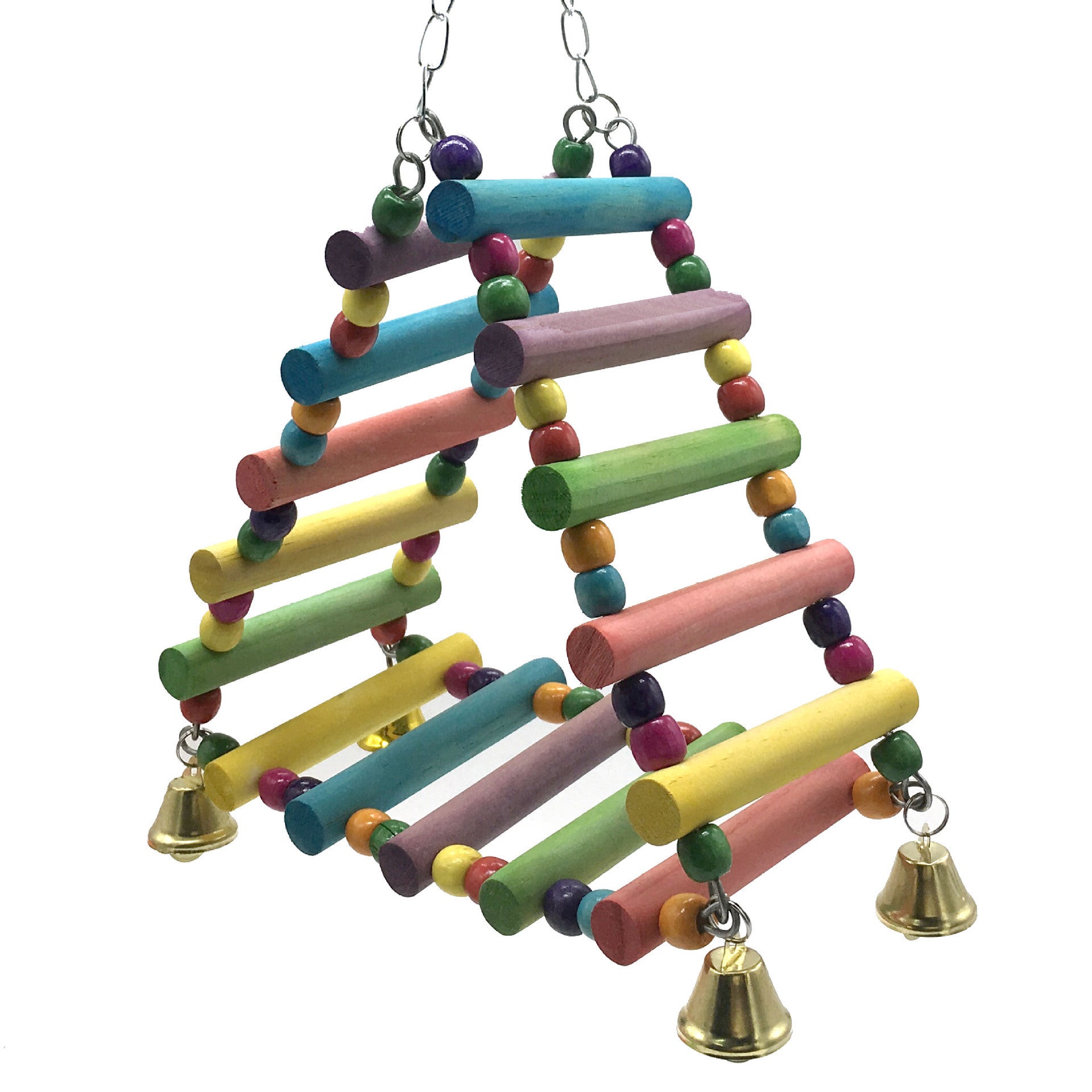 Parakeet Bird Toy Amusement Park Swing Stand - Xmaker