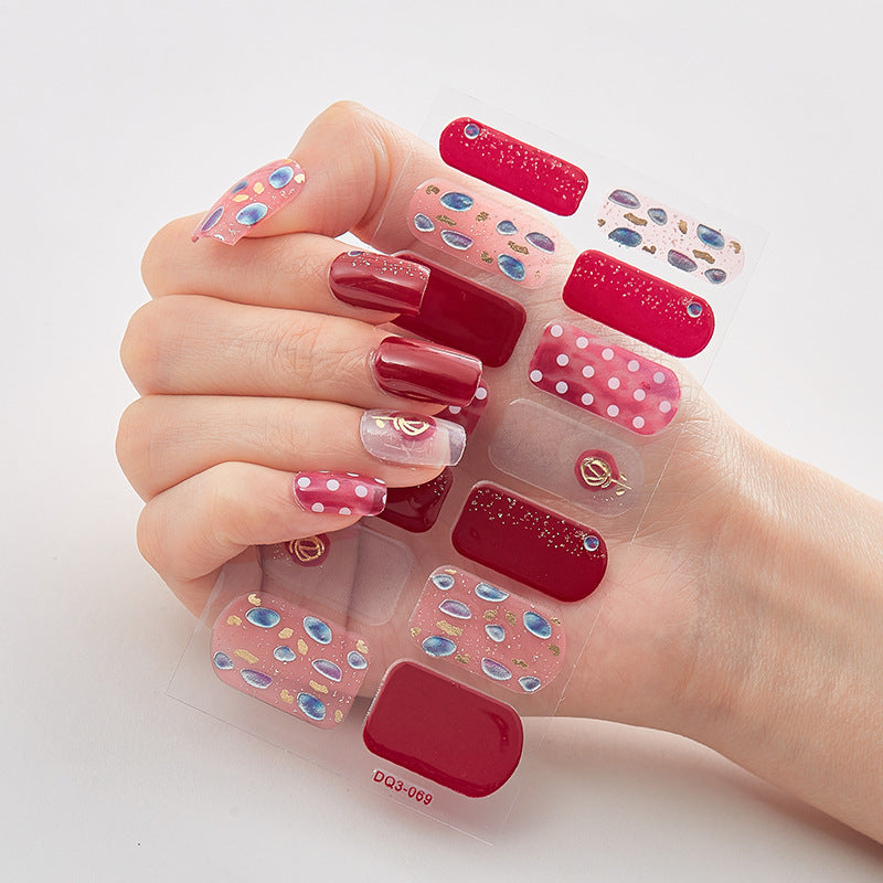 Laser Nail Polish Film Nail Stickers - Xmaker