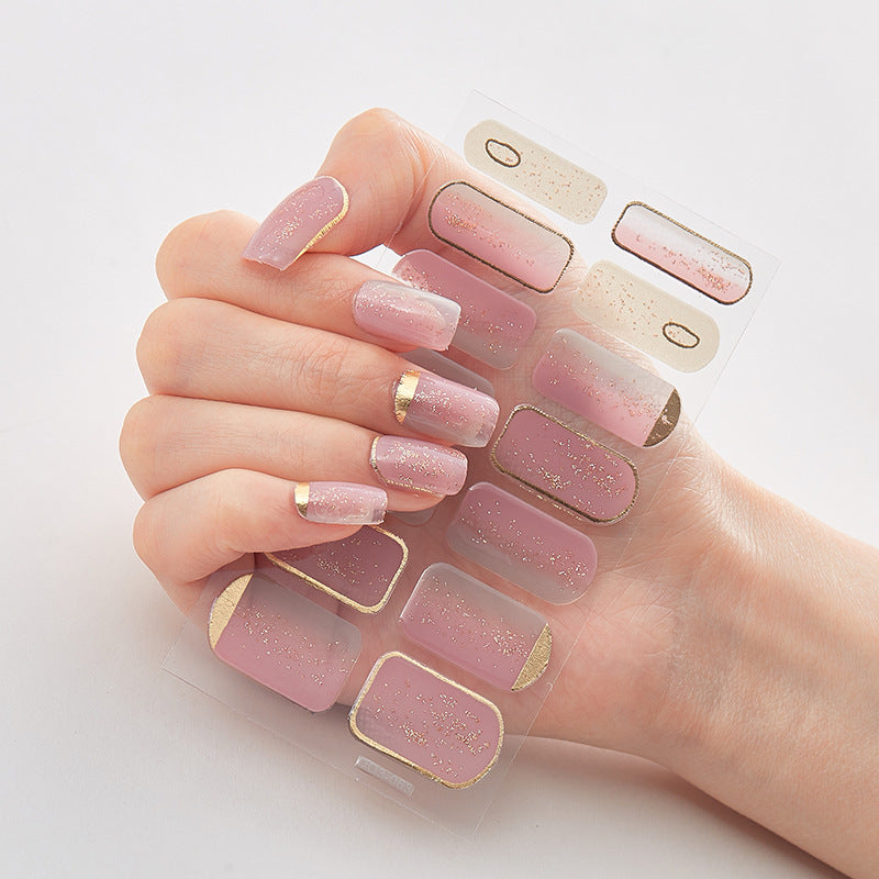 Laser Nail Polish Film Nail Stickers - Xmaker