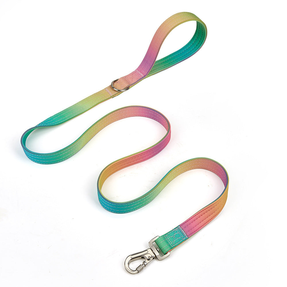 Gradient Collar Widened Pet Accessories Avoid Cutting Into The Neck - Xmaker