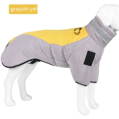 Winter Dog Coat Waterproof Pet Clothes For Medium Large Dogs Warm Thicken Dog Vest - Xmaker