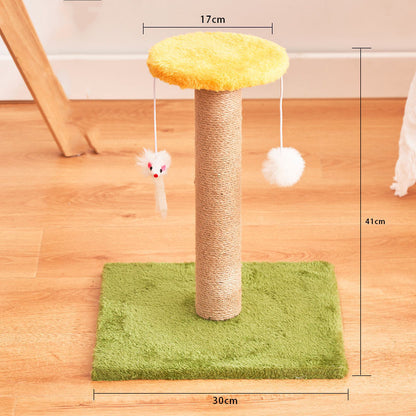 Cat Scratcher Sisal Vertical Durable Non-dandruff Anti-scratch Toy Cat Supplies - Xmaker