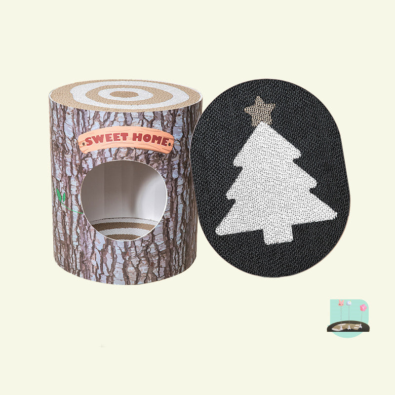 Cat Scratch Board Christmas Erect Type No Chip Toy - Xmaker