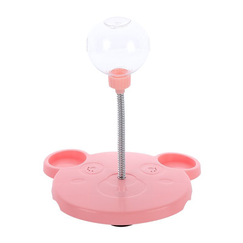 Pet Feeder Cat Toy Pets Leaking Food Ball Self-Playing Tumbler Funny Swing Feeder Puzzle Toys Playing Training Dispenser Bowl - Xmaker