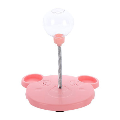 Pet Feeder Cat Toy Pets Leaking Food Ball Self-Playing Tumbler Funny Swing Feeder Puzzle Toys Playing Training Dispenser Bowl - Xmaker